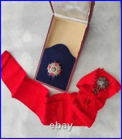 Republique Dominicaine Ensemble De Grand Croix Ordre Cristobal Columbus