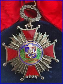 Republique Dominicaine Ensemble De Grand Croix Ordre Cristobal Columbus