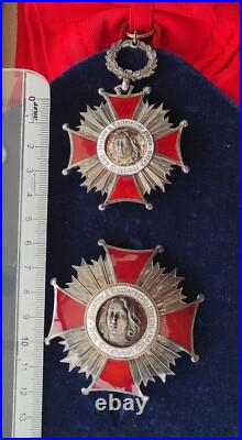 Republique Dominicaine Ensemble De Grand Croix Ordre Cristobal Columbus