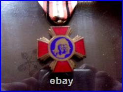 Résistance intérieure Médaille émaillée Clandestinité 1940/1944 Parfait état