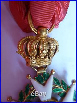 Restauration (1815-1830) Etoile d' Officier Ordre de la Légion d'Honneur en OR