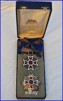 Roumanie Ordre de la Couronne, ensemble de Grand Croix