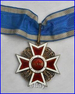Roumanie Ordre de la Couronne, ensemble de Grand Officier