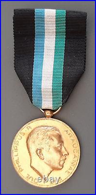 Royaume Araucanie et Patagonie Médaille d'honneur du Prince Philippe classe or