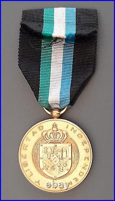 Royaume Araucanie et Patagonie Médaille d'honneur du Prince Philippe classe or