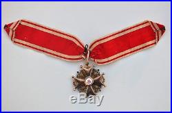 Russie Ordre de St. Stanislass, croix de 2° classe, commandeur, or