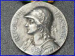 S7CF Superbe médaille de la campagne de Chine 1900 1901 complète french medal