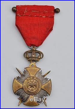 Serbie Odres de Karageorge, croix du mérite de l'ordre, 1914-1918