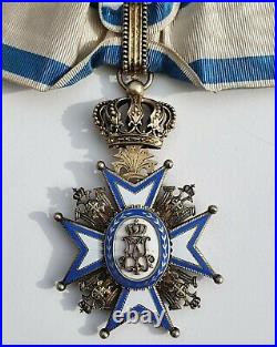 Serbie Ordre de St. Sava, commandeur, 1er type