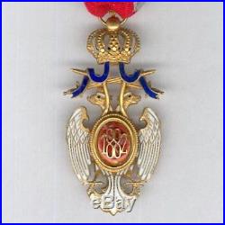 Serbie Ordre de l'Aigle Blanc avec épées 4ème classe