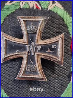 Succession plaque religieuse 180. Régiment d'infanterie Croix de fer 1. + 2