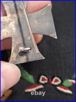 Succession plaque religieuse 180. Régiment d'infanterie Croix de fer 1. + 2