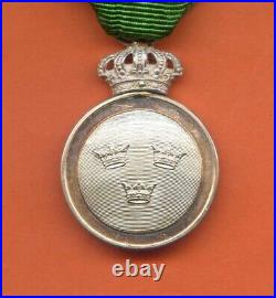 Suède, Ordre Royal Du Vase, Médaille D'argent. (sw202)