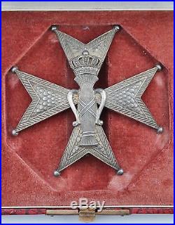 Suede Ordre de Vasa, plaque de Grand Officier dans son écrin