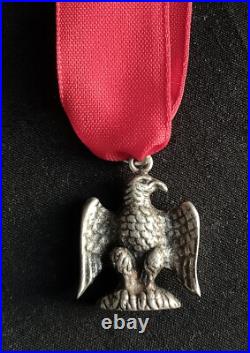 Superbe Débris De L'empire Médaille Ordre Medal Ordre Vétérans Napoléon Aigle