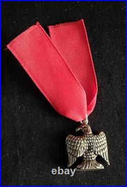 Superbe Débris De L'empire Médaille Ordre Medal Ordre Vétérans Napoléon Aigle