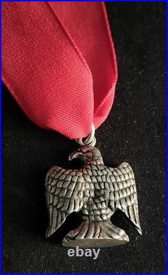 Superbe Débris De L'empire Médaille Ordre Medal Ordre Vétérans Napoléon Aigle