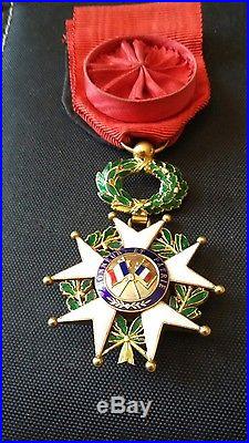 Superbe Legion D'honneur 1870 En Or 18 Carats