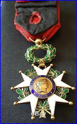 Superbe Legion D'honneur 1870 En Or 18 Carats
