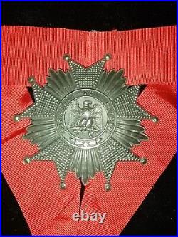 Superbe Plaque de Grand Officier de l'Ordre de la Légion d'Honneur REPRO