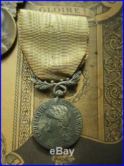 Superbe tableau de médailles Adjudant-Chef 1er régiment de tirailleurs tonkinois