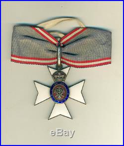 THE ROYAL VICTORIAN ORDER croix de commandeur médaille anglaise