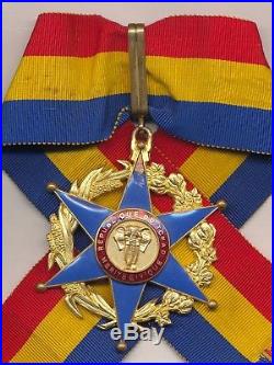Tchad Ordre du mérite civique, étoile de commandeur