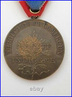 Territoire du Cameroun, Mérite Indigène, bronze