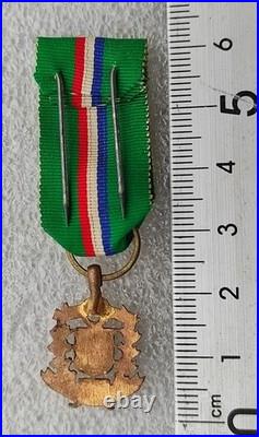 Tres Rare Miniature Medaille Oeuvre De Mars La Tour 1870-1871