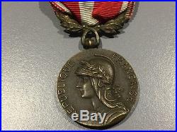 Très Rare medaille de la valeur militaire 1er type