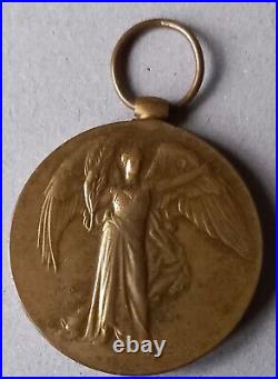 Très rare Médaille Interalliée Sud-Africaine ww1 nominative
