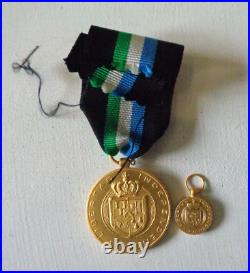 Très rare médaille du Royaume d' ARAUCANIE, Prince Phillipus R. A voir absolument