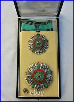 Tunisie Ordre de la République, ensemble de Grand Officier