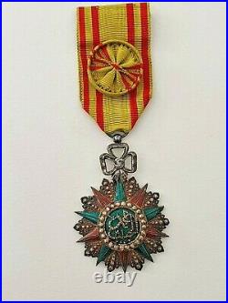 Tunisie Ordre du Nicham Iftikar, étoile d'officier, Mohamed el Habib, 1922-1929