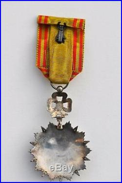 Tunisie Ordre du Nicham Iftikar, étoile d'officier, Mohamed el Naceur 1906-1922