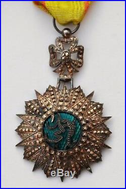 Tunisie Ordre du Nicham Iftikar, étoile de chevalier, Sidi Ahmed 1929-1942