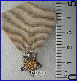 VARIANTE RARE DECORATION DU LYS medaille miniature époque Restauration