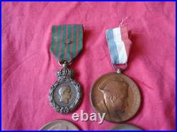 VETERAN 1er EMPIRE. LOT DE 7 MEDAILLES