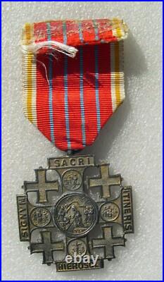 Vatican Croix Des Pelerins De Jérusalem En Argent