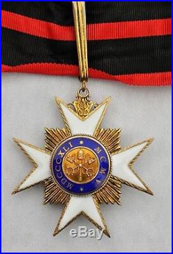 Vatican Ordre De Saint Sylvestre Commandeur En Vermeil M dailles Vatican Ordre De Saint Sylvestre Commandeur En Vermeil M dailles