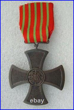 WW 1 CROIX DE GUERRE DU PORTUGAL 1914-1918 medaille