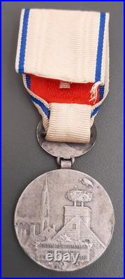 WW1 Médaille Cadres Infirmières UFF 1914 Alsace 1870 Femme de France nurse medal