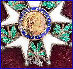 WW1 Médaille Décoration Chevalier Legion d'Honneur Maitre Orfevre Luxe ARGENT OR