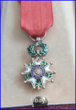 WW1 Médaille Miniature en or Chevalier Légion d'Honneur 1870 écrin Boullanger