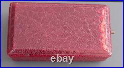 WW1 Médaille Miniature en or Chevalier Légion d'Honneur 1870 écrin Boullanger