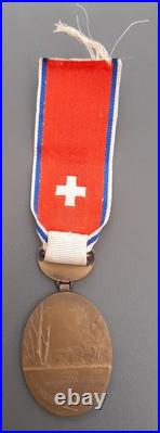 WW1 Médaille des Infirmières UFF 1914 bronze Union Femmes de France nurse medal