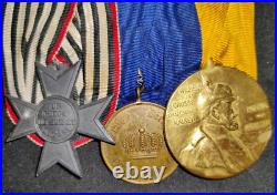 WW1 Médailles All-Prusse Croix du mérite, 12 ans de service et du centenaire