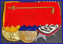WW1 Médailles All-Prusse Croix du mérite, 12 ans de service et du centenaire