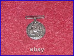 WWI BRITISH WAR MEDAL ARGENT / Georges V Ø 5cm 14-18 / 4942 SJT R. J. SIMMS R. A