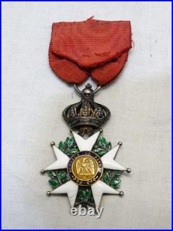 -ancienne Medaille Legion D'honneur Napoleon III Second Empire